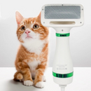 Secador De Pelo Escova Pente Pet Tosa Profissional Portátil 2 IN 1 Remove Pelos Cachorro Gato 110V
