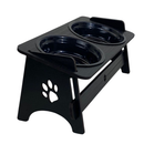 Comedouro Bebedouro Pet Suspenso Para Cães e Gatos Elevado Com TAMPAS