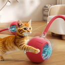 Bola de rolamento automática, brinquedo interativo para filhotes, treinamento elétrico para cães