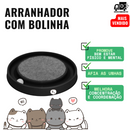 Arranhador para Gatos Redondo com Bolinha Interativo Relax Antiestresse Brinquedos para Gatos