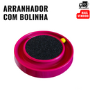 Arranhador para Gatos Redondo com Bolinha Interativo Relax Antiestresse Brinquedos para Gatos